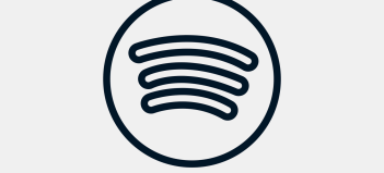 ciernobiele spotify logo
