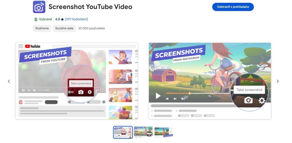 screenshot youtube addon